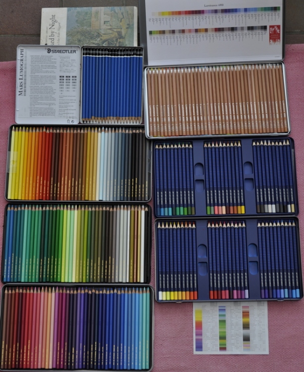 Part of our Master`s pencil collection 